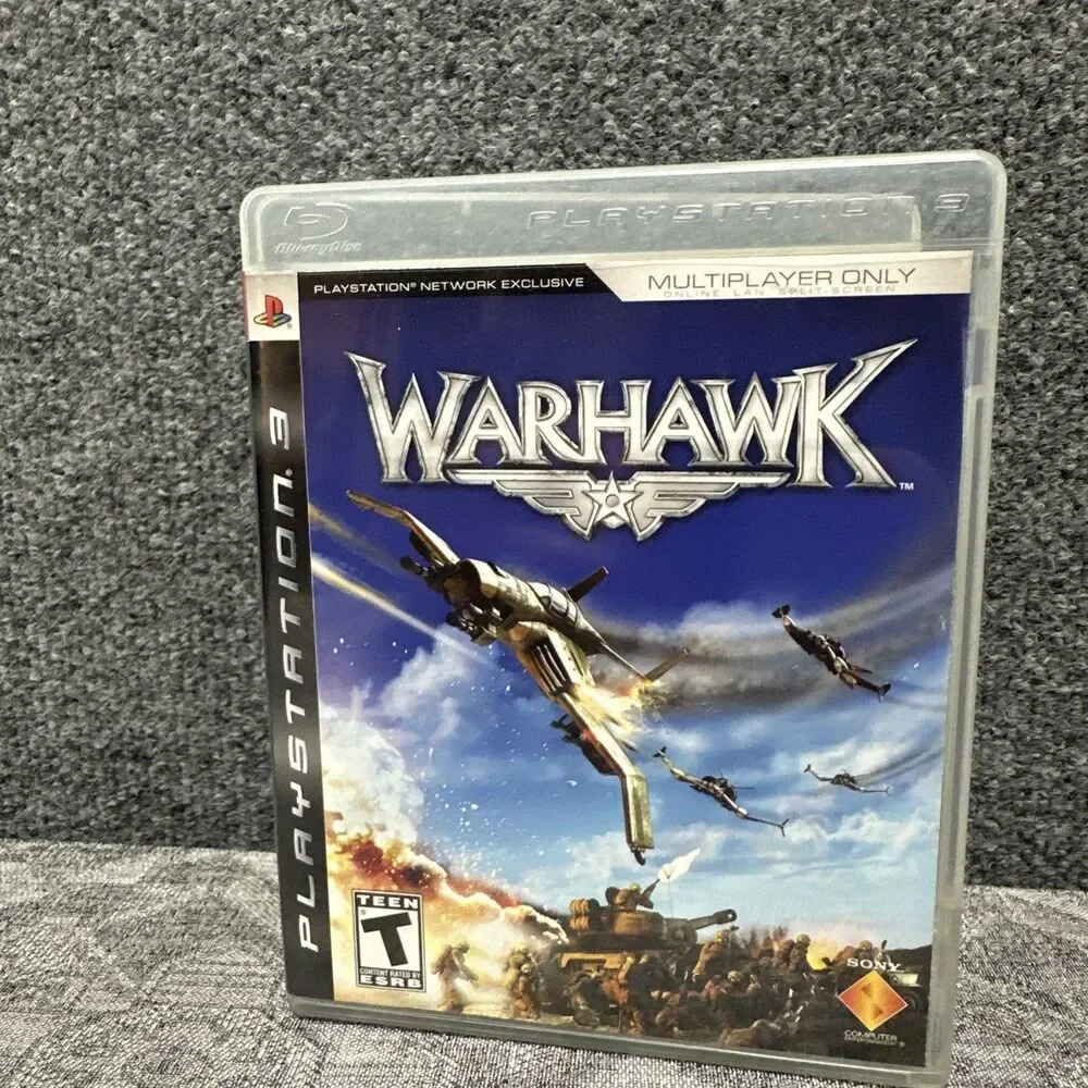 Warhawk PS3 Big Box Edition Game & Case No Headset or Manual